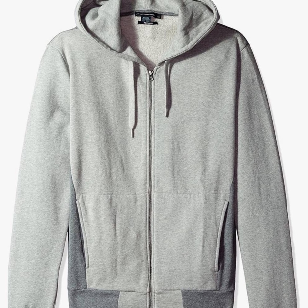 Men's Gray Hoodie Sweater